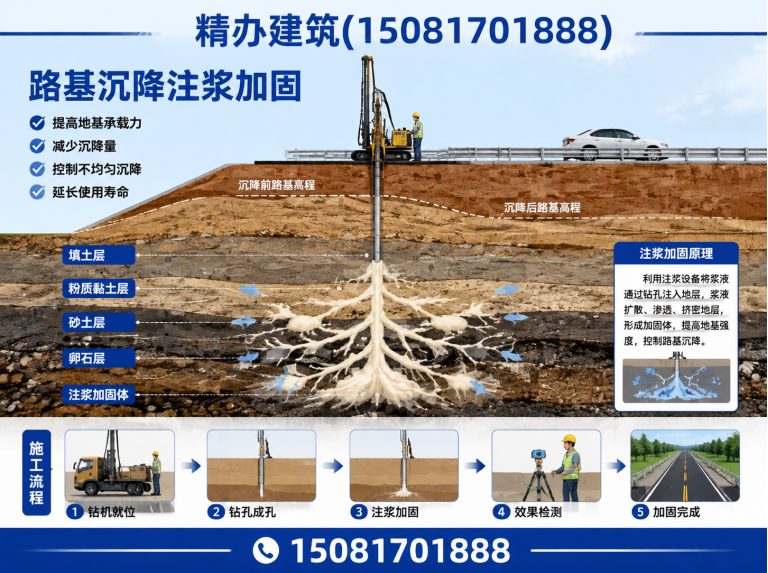 永年区邯郸注浆施工展示图